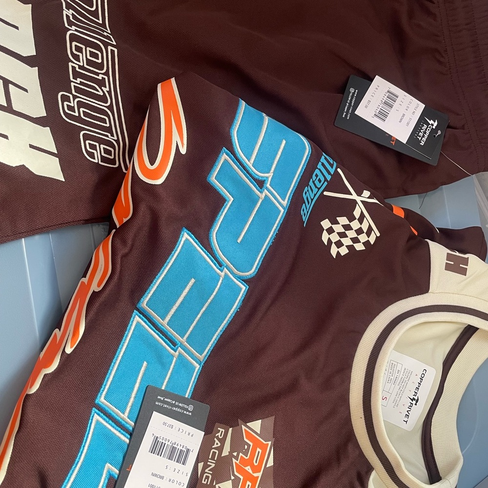 Racing Shorts and Shirts